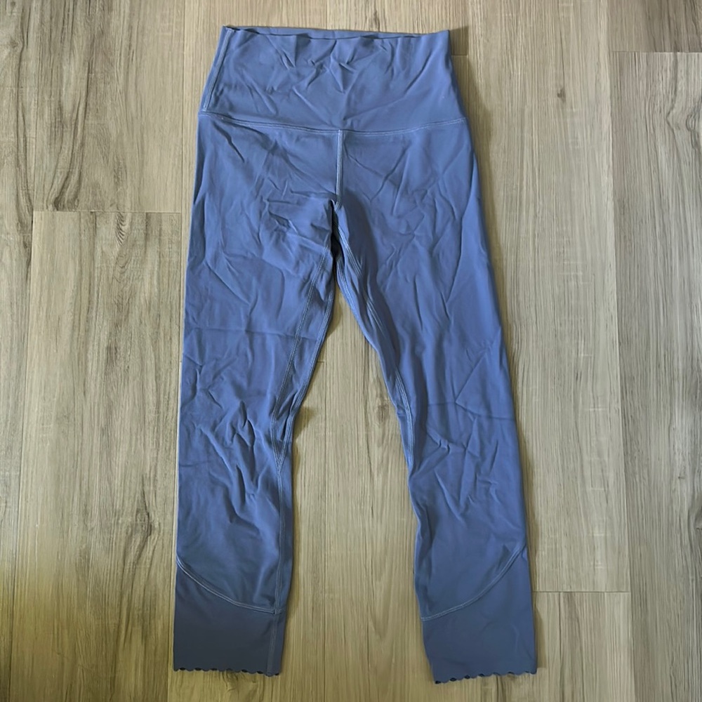 lululemon Align Scalloped Hem High-Rise Crop 23”
